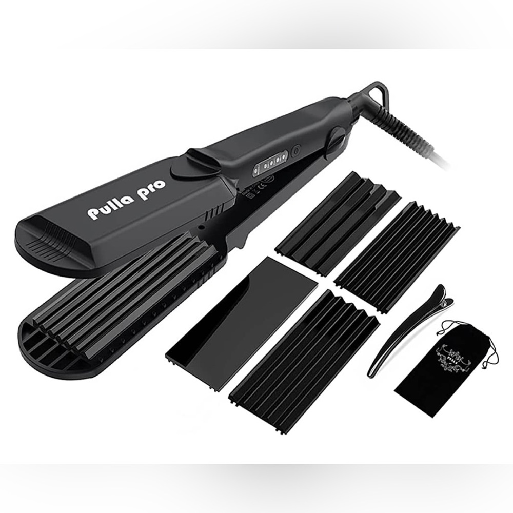 Pulla pro hair straightener and Crimper